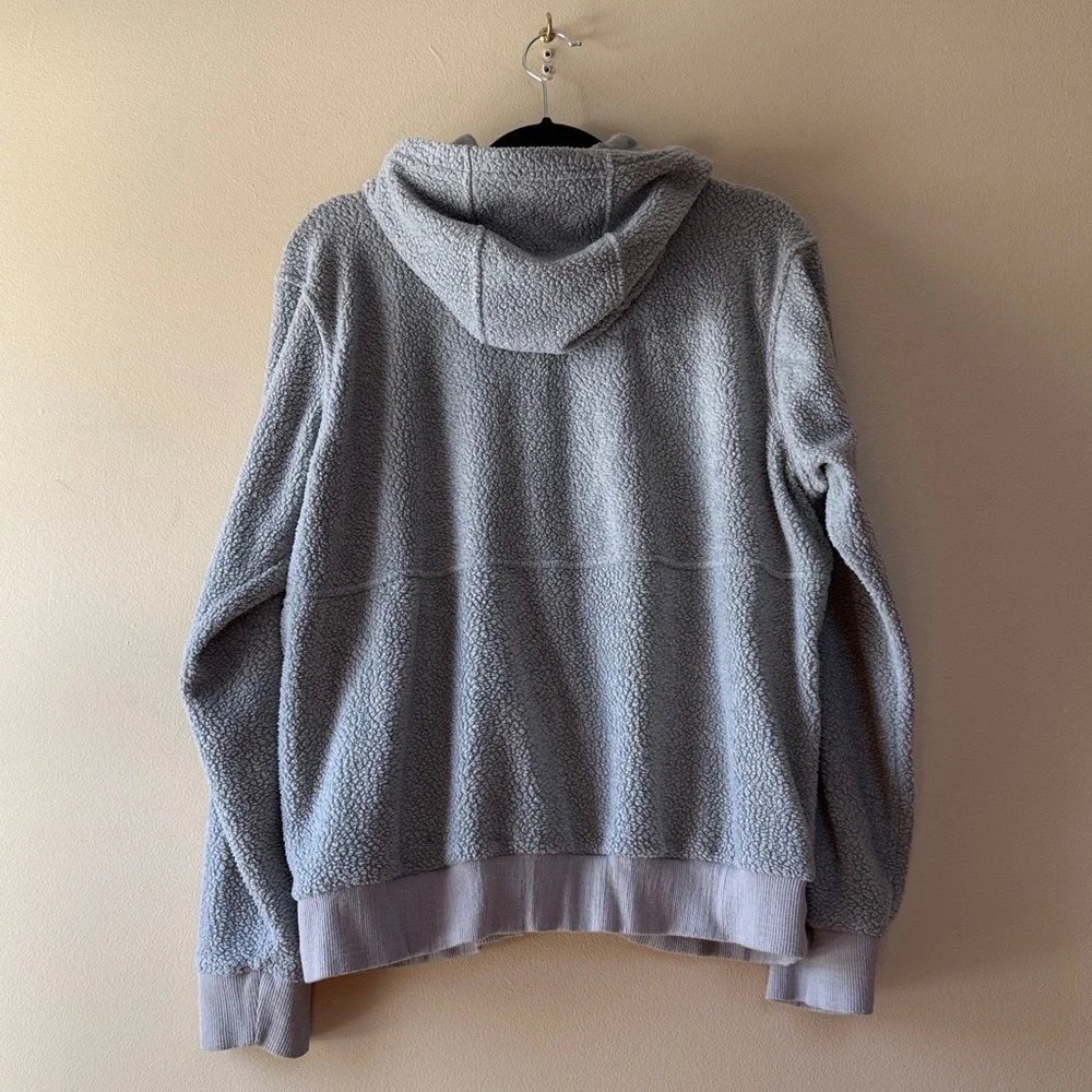 Patagonia Women's Shearling Hoody - Salt Grey - Large - Picture 6 of 6